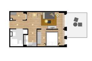 Premium Apartment mit Balkon und Designmöblierung – Eichwaldstraße 68, 60385 Bornheim, Frankfurt am Main – Vorschaubild 8
