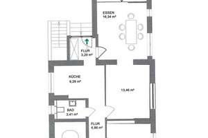 Traumhafte Wohnung mit großem Garten und Carport – Kanzleistraße 22, 22609 Nienstedten, Hamburg – Vorschaubild 12