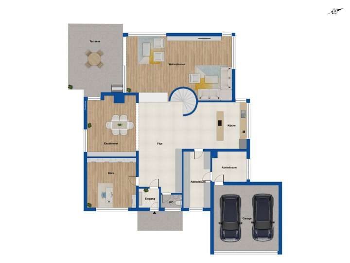 Grundriss Erdgeschoss