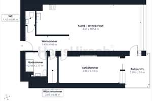 Ideal für Paare: Helle 2-Zimmer-Wohnung in zentraler Lage von Bonn – Am Römerlager 4, 53117 Bonn-Castell, Bonn – Vorschaubild 10