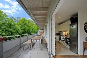 Sonnige, elegante 4 Raum DG Wohnung mit umlaufender Terrasse! Neuhausen Nymphenburg!