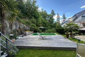 Architektur, Licht und Privatsphäre – außergewöhnliches Einfamilienhaus mit Pool – Die vollständige Adresse der Immobilie erhältst du vom Anbieter., 65193 Sonnenberg, Wiesbaden – Vorschaubild 6