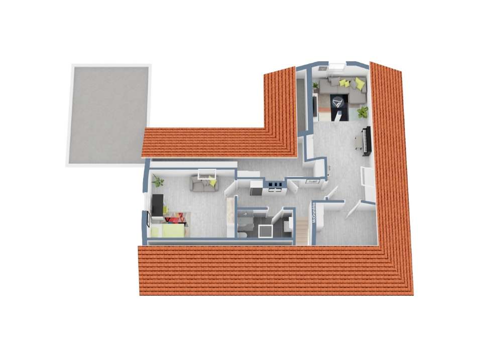 Grundriss EG Perspektivsich...