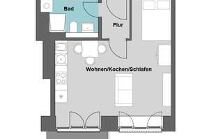1 Zimmer | Balkon | sanierter Altbau – Wohnen im Zentrum-Ost – Lange Straße 22, 4103 Zentrum-Ost, Leipzig – Vorschaubild 7