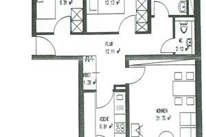 Leipzig Zentrum-Süd – ab sofort wohnen in Toplage | 3 Zimmer, 2 Balkone, TG | provisionsfrei – 4107 Zentrum-Süd, Leipzig – Vorschaubild 3