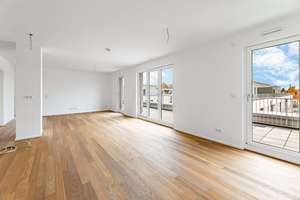 HEGERICH: Penthouse-Feeling inklusive: Großzügige 4 Zimmer mit großer Dachterrasse – Die vollständige Adresse der Immobilie erhältst du vom Anbieter., 90427 Boxdorf, Nürnberg – Vorschaubild 4