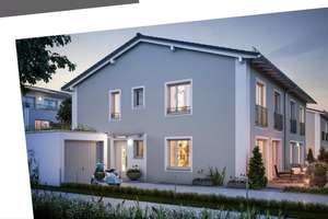 Exklusive Doppelhaushälfte mit Garage in Unterhaching zu verkaufen! BJ 2017 – Die vollständige Adresse der Immobilie erhältst du vom Anbieter., 82008 Unterhaching – Vorschaubild 1