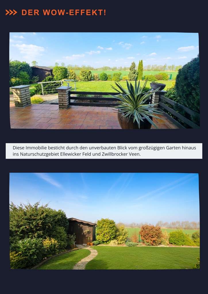 Immobilie in Vreden - Ferienhaus mit unverbaubarem Naturblick - Bild 1