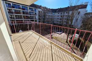 Heller 1-Zimmer-Wohntraum mit Balkon in der Gabelsbergerstraße!