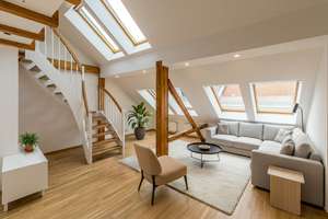 3-Zimmer-Dachgeschosswohnung mit Galerie in Stötteritz
