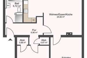 Hochwertig kernsanierte 3-Zimmer-Wohnung zum Selbstbezug im Herzen von Warnemünde – Dänische Straße 26, 18119 Seebad Warnemünde, Rostock – Vorschaubild 16