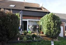 Rückansicht des Hauses
