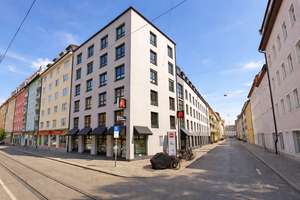 ILIEV IMMOBILIEN: Zentrale und möblierte 1-Zimmerwohnung in der MAXVORSTADT