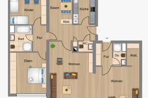 Lebensraum in Riehl: 3-Zimmer-Wohnung mit gehobener Ausstattung – Riehler Gürtel 8, 50735 Riehl, Köln – Vorschaubild 17