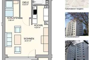 Ruhig gelegene Wohnung mit schöner Aussicht – Schacht-Franz-Str. 15, 45359 Schönebeck, Essen – Vorschaubild 6