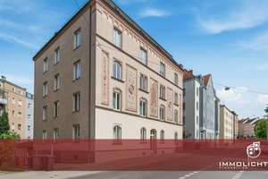 Wird FREI! - Stilvolles Wohnen im Baudenkmal - Hell, großzügig, zentral. PKW Stellplatz! – Die vollständige Adresse der Immobilie erhältst du vom Anbieter., 86152 Stadtjägerviertel, Augsburg – Vorschaubild 2