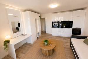 Möbliertes 1-Zimmer Studio-Apartment in Top-Lage im Herzen Schwabings – kernsaniert – Leopoldstraße 96, 80802 Münchner Freiheit, München – Vorschaubild 4