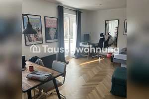 Tauschwohnung: Einzimmerwohnung mit Balkon in Schwabing