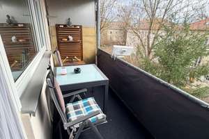 Helle 2-Zimmer-Wohnung mit Balkon nahe Lech – Berliner Allee – Die vollständige Adresse der Immobilie erhältst du vom Anbieter., 86153 Am Schäfflerbach, Augsburg – Vorschaubild 1