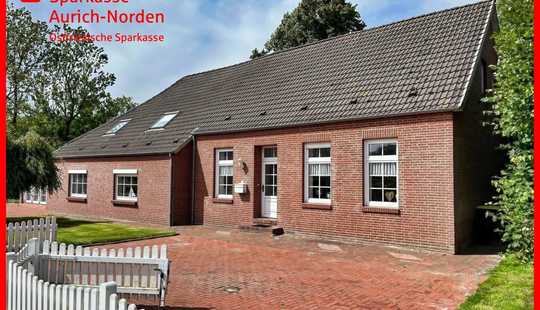 Bild von Traumhaftes, großes Grundstück unweit der Küste! Einfamilienhaus mit Einliegerwohnung in Osteel