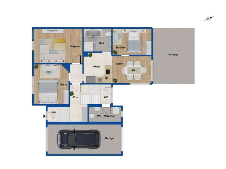 Grundriss Erdgeschoss