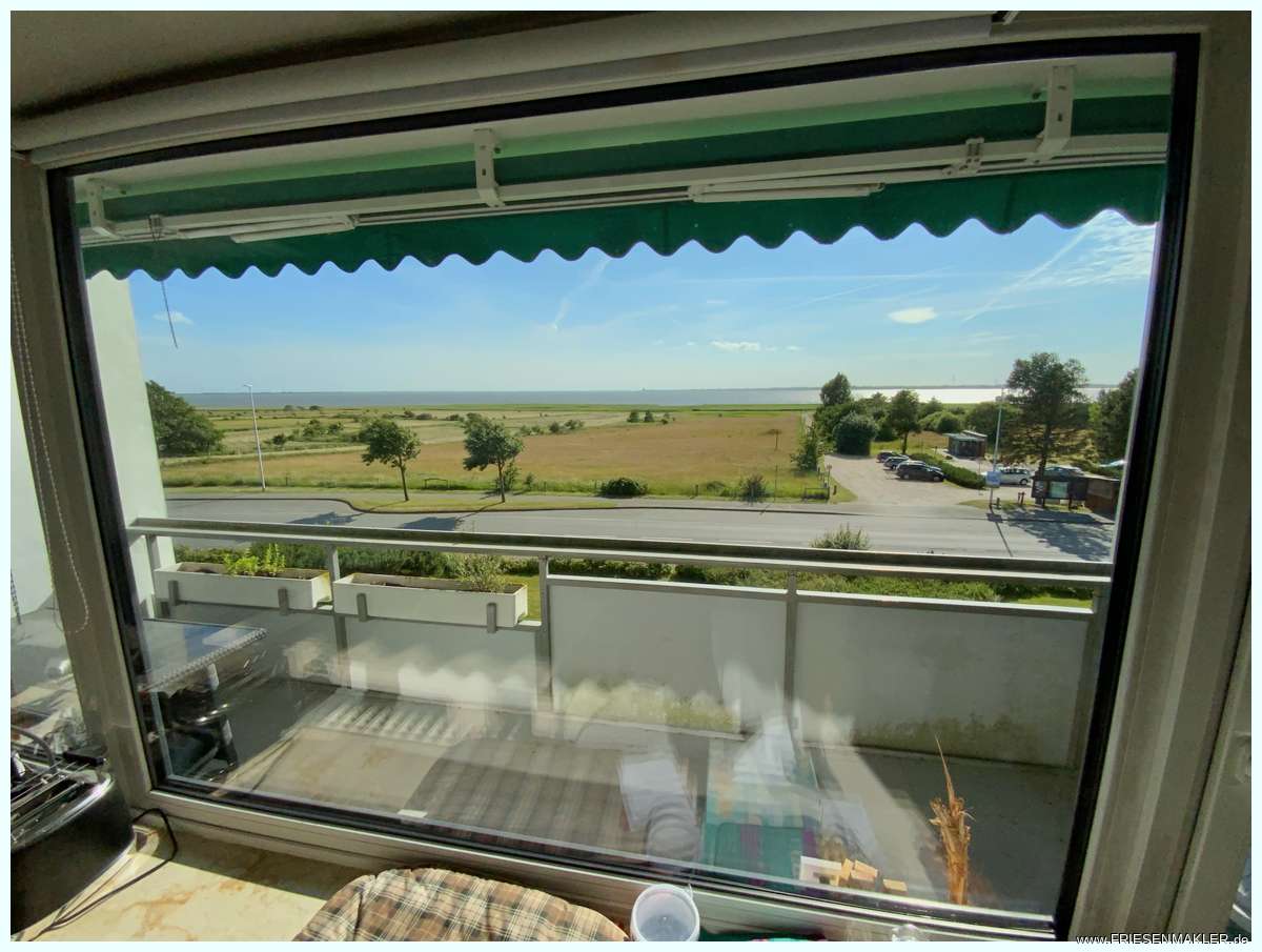 SCHOBÜLL TRAUMHAFTER MEERBLICK! Komfortable 2-Zi-Whg mit Westbalkon und Tiefgaragenplatz Bezugsfrei!, Nordfriesland Kreis – Bild 1