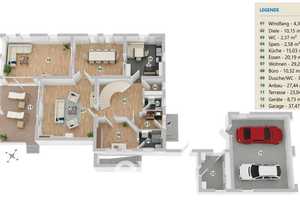 Einfamilienhaus auf großem Grund  mit lebenslangem Nießbrauch in Ehingen/ Landkreis Augsburg – Augsburg (Kreis) – Vorschaubild 18