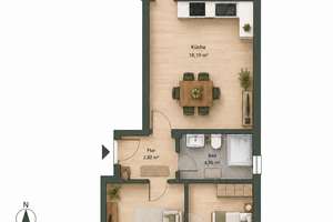 Provisionsfrei! Helle 3-Zimmer-Altbauwohnung am Oranienplatz! Kreuzberg draußen. Ruhe drinnen. – Luckauer Straße 12, 10969 Kreuzberg, Berlin – Vorschaubild 24