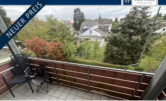 Neuer Preis: Renovierte 3-Zimmerwohnung mit Balkon