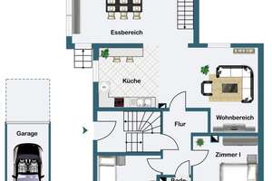 Dreifamilien-Endhaus mit eingewachsenem Garten auf Erbpachtgrundstück – Die vollständige Adresse der Immobilie erhältst du vom Anbieter., 60433 Eschersheim, Frankfurt am Main – Vorschaubild 15