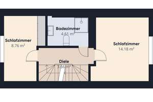 Kirchhuchting | Attraktives Reihenmittelhaus mit Terrasse, Garten und PV – Die vollständige Adresse der Immobilie erhältst du vom Anbieter., 28259 Kirchhuchting, Bremen – Vorschaubild 13