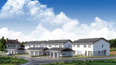 Moderne und energieeffiziente Doppelhaushälften im gehobenen Standard - Kleegarten