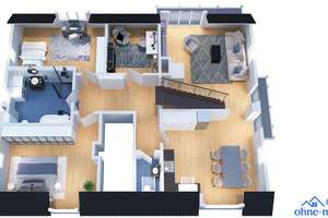 Design-Maisonette (Alleinige Etage) | KfW-A+, Galerie, Kamin | nahe S-Bahn Untermenzing – Manzostr. 15, 80997 Allach, München – Vorschaubild 26