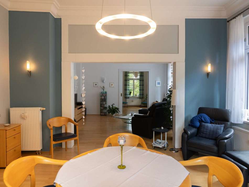 Esszimmer mit Blick Richtung W