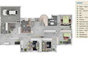 Tolles Einfamilienhaus mit viel Platz und Möglichkeiten – Die vollständige Adresse der Immobilie erhältst du vom Anbieter., 35767 Breitscheid – Vorschaubild 20