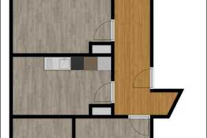 Erstbezug nach Sanierung: lichtdurchflutete 3,5-Zimmer-Wohnung mit neuer Einbauküche – Nürnberg – Vorschaubild 12