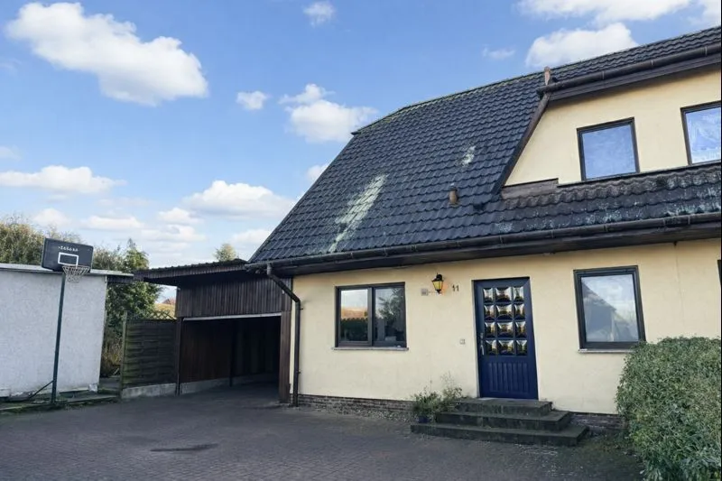 Zwei Wohneinheiten auf einem Grundstück – vielseitig nutzbare Doppelhaushälfte, Vorpommern Greifswald Kreis – Bild 3