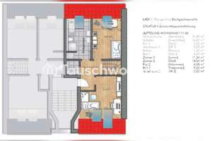 Tauschwohnung: 4-Raum Maisonette Wohnung – Lößniger Straße 77, 4275 Südvorstadt, Leipzig – Vorschaubild 2