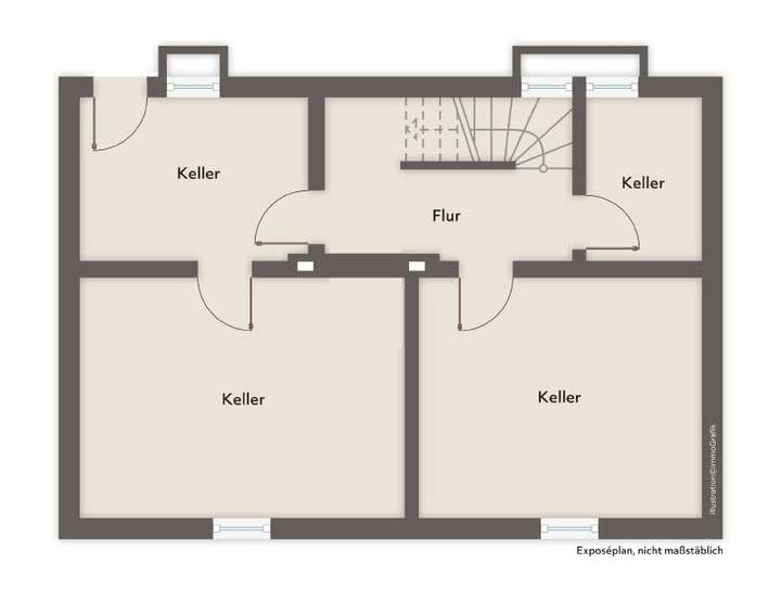 Grundriss Kellergeschoss