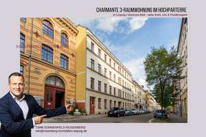 Charmante 3-Zimmer-Wohnung im Hochparterre und Garten in zentraler Lage – Leipzig Zentrum-Südost – Kreuzstraße 9 WE01, 4103 Zentrum-Ost, Leipzig – Vorschaubild 1