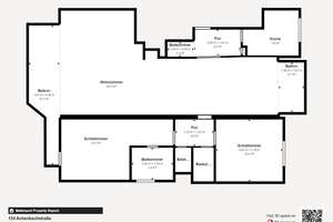 D-Zoo! Erstbezug nach Renovierung - Sonnige 3 Zimmer Wohnung - 2 Balkone - Parkett - Fußbodenheizung – Achenbachstraße 154, 40237 Düsseltal, Düsseldorf – Vorschaubild 14