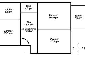Helle 3-Zimmer Wohnung mit Balkon in Hamburg-Bramfeld – Die vollständige Adresse der Immobilie erhältst du vom Anbieter., 22177 Bramfeld, Hamburg – Vorschaubild 12