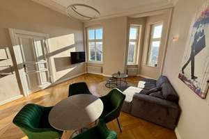 Sonnendurchflutete möblierte Traumwohnung  - Bezug nach umfangreicher Sanierung – Hohenzollerndamm 4, 10717 Wilmersdorf, Berlin – Vorschaubild 2