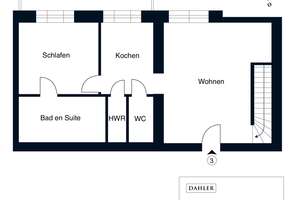Maisonettewohnung mit Balkon nahe Botanischer Garten – Die vollständige Adresse der Immobilie erhältst du vom Anbieter., 14195 Dahlem, Berlin – Vorschaubild 15