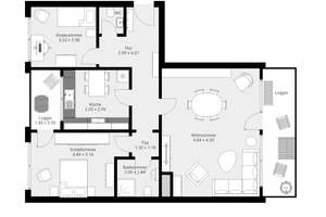 Eigentumswohnung 3ZKB mit Loggia und Garage in zentraler Lage von Siegen – Die vollständige Adresse der Immobilie erhältst du vom Anbieter., 57074 Siegen, Siegen – Vorschaubild 25