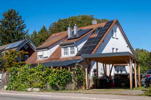 NATURNAHES FAMILIENPARADIES! Liebevoll modernisierte Doppelhaushälfte mit modernem Energiekonzept – Die vollständige Adresse der Immobilie erhältst du vom Anbieter., 88682 Salem – Vorschaubild 1