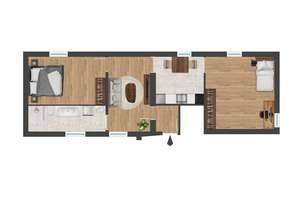 Modernisierte 3-Zimmer-Wohnung mit Einbauküche in Nürnberg-Katzwang – Rennmühlstraße 5, 90455 Katzwang, Reichelsdorf Ost, Reichelsdorfer Keller, Nürnberg – Vorschaubild 3