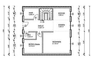 Neuwertig, hochwertig und energieeffizient : 5-Zimmer-Architekten-Stadthaus mit Garten – Die vollständige Adresse der Immobilie erhältst du vom Anbieter., 38542 Leiferde – Vorschaubild 22