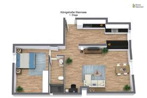 Renovierte Wohnung in Wannsee - bezugsfrei & provisionsfrei, zur Eigennutzung oder Kapitalanlage – 14163 Zehlendorf, Berlin – Vorschaubild 12