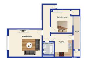 Bezugsfreie 2-Zimmer-Wohnung mit Balkon in zentraler Lage von Düsseldorf- Pempelfort – Die vollständige Adresse der Immobilie erhältst du vom Anbieter., 40211 Pempelfort, Düsseldorf – Vorschaubild 16